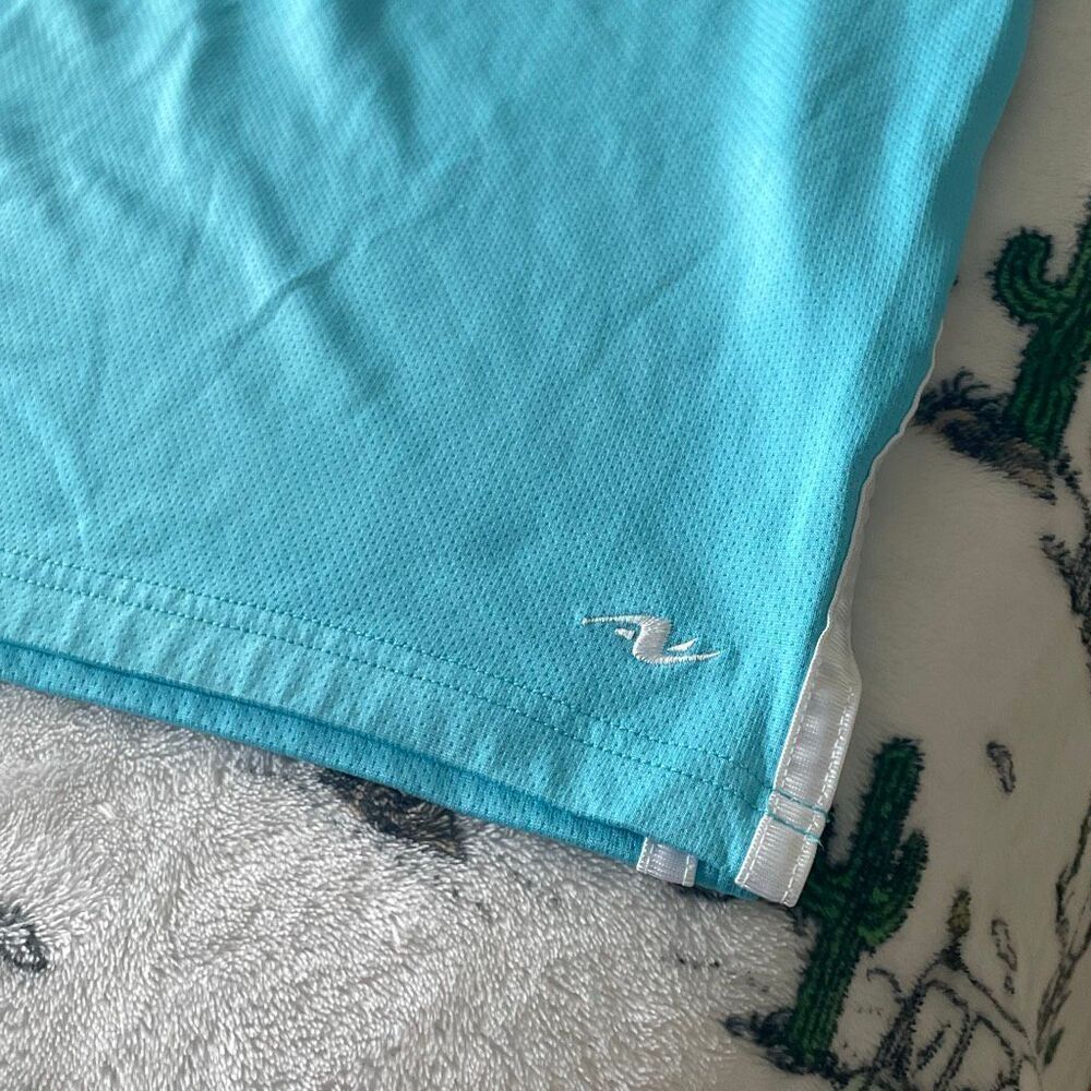 Athletic works light sky blue sports short capri workout yoga pants size XL16-18 - Picture 2 of 9